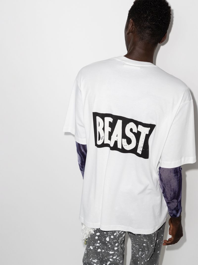 Beast Logo Cotton T-shirt