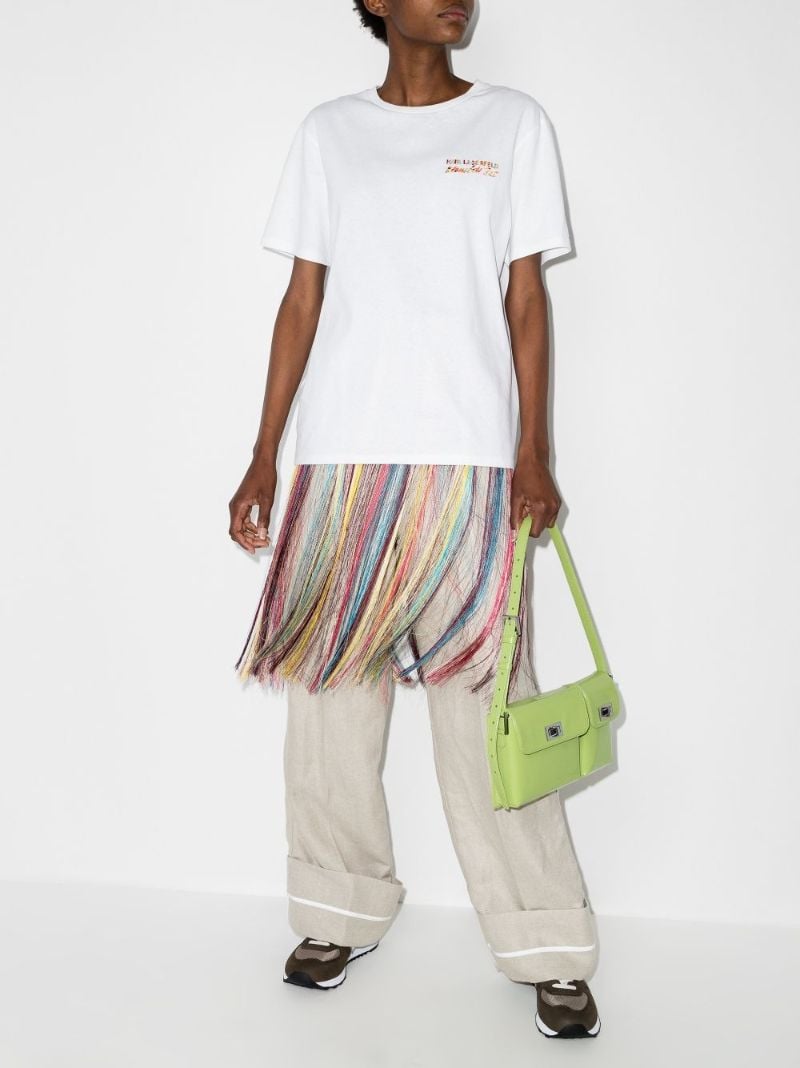 X K/karl Embroidered Logo T-shirt
