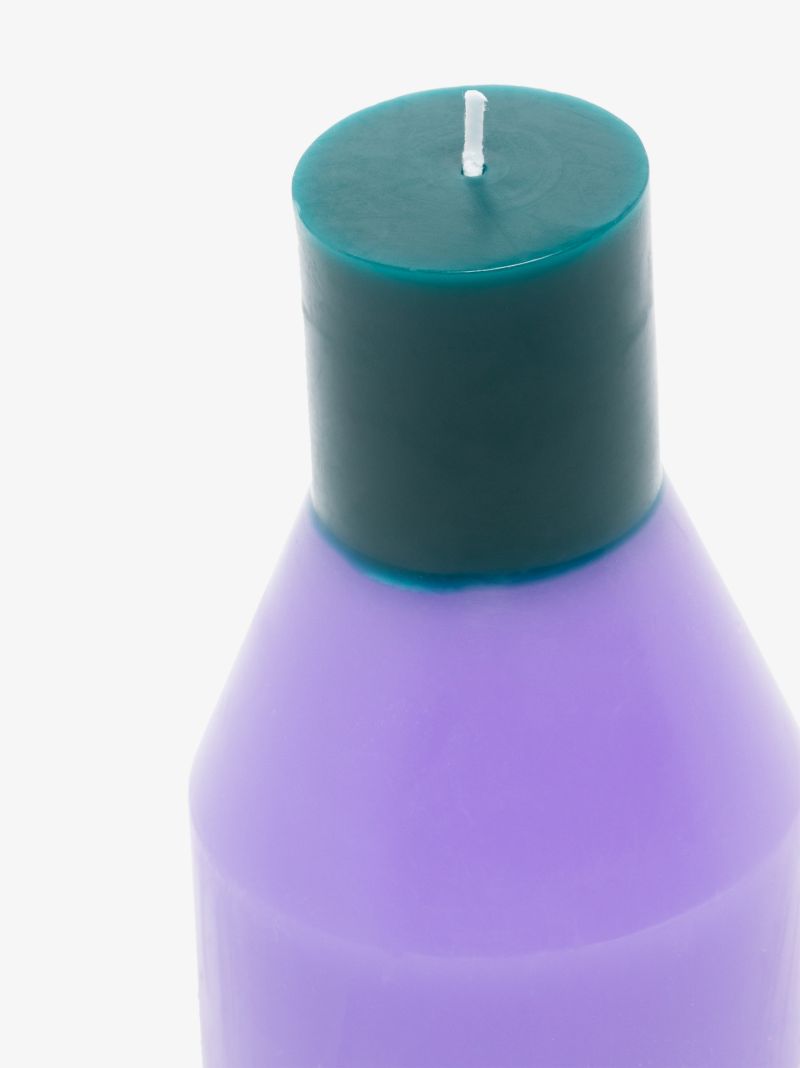 Purple Pillar Candle