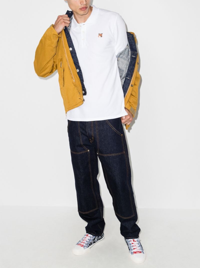 Fox Head Patch Polo Shirt