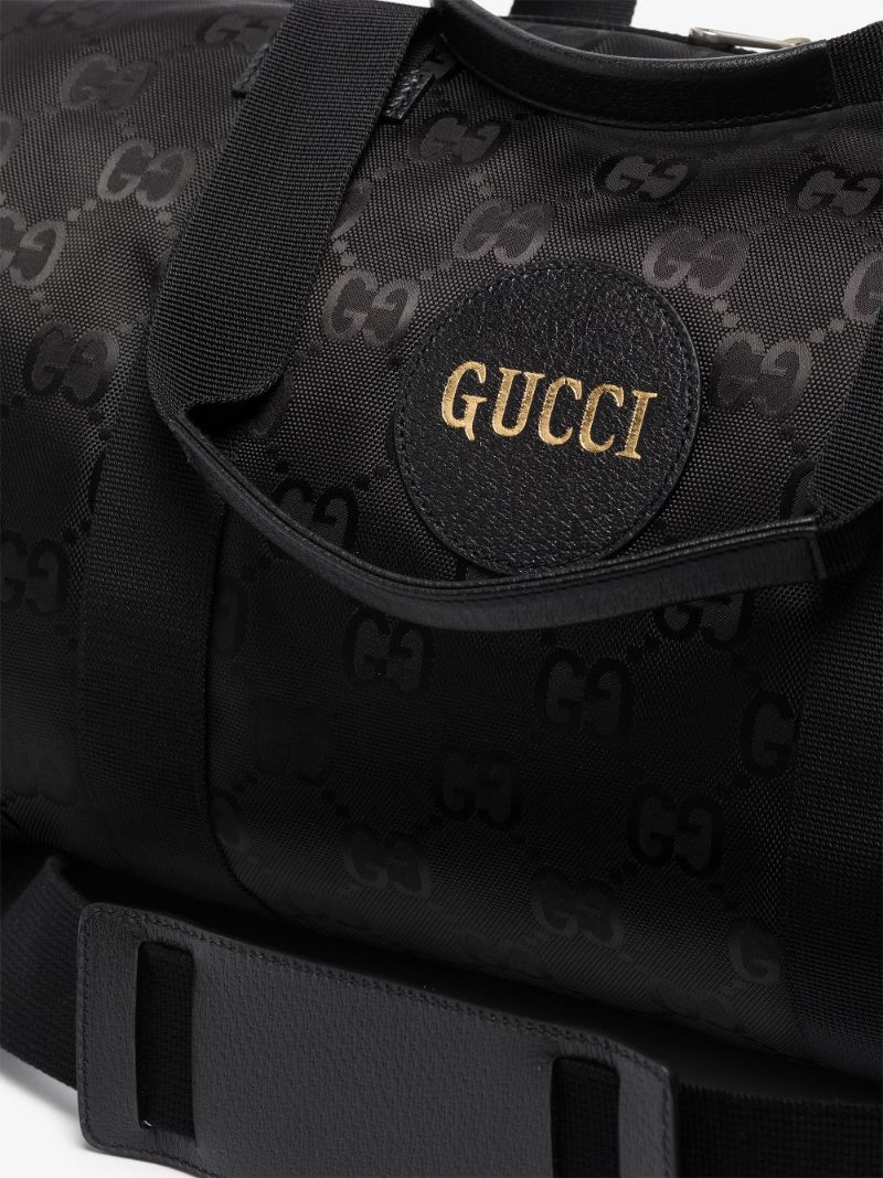 Black Off the Grid Monogrammed Holdall Bag