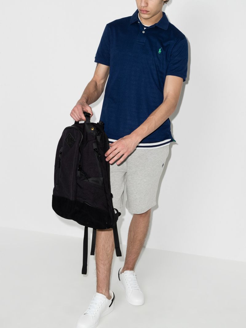 Embroidered Logo Track Shorts