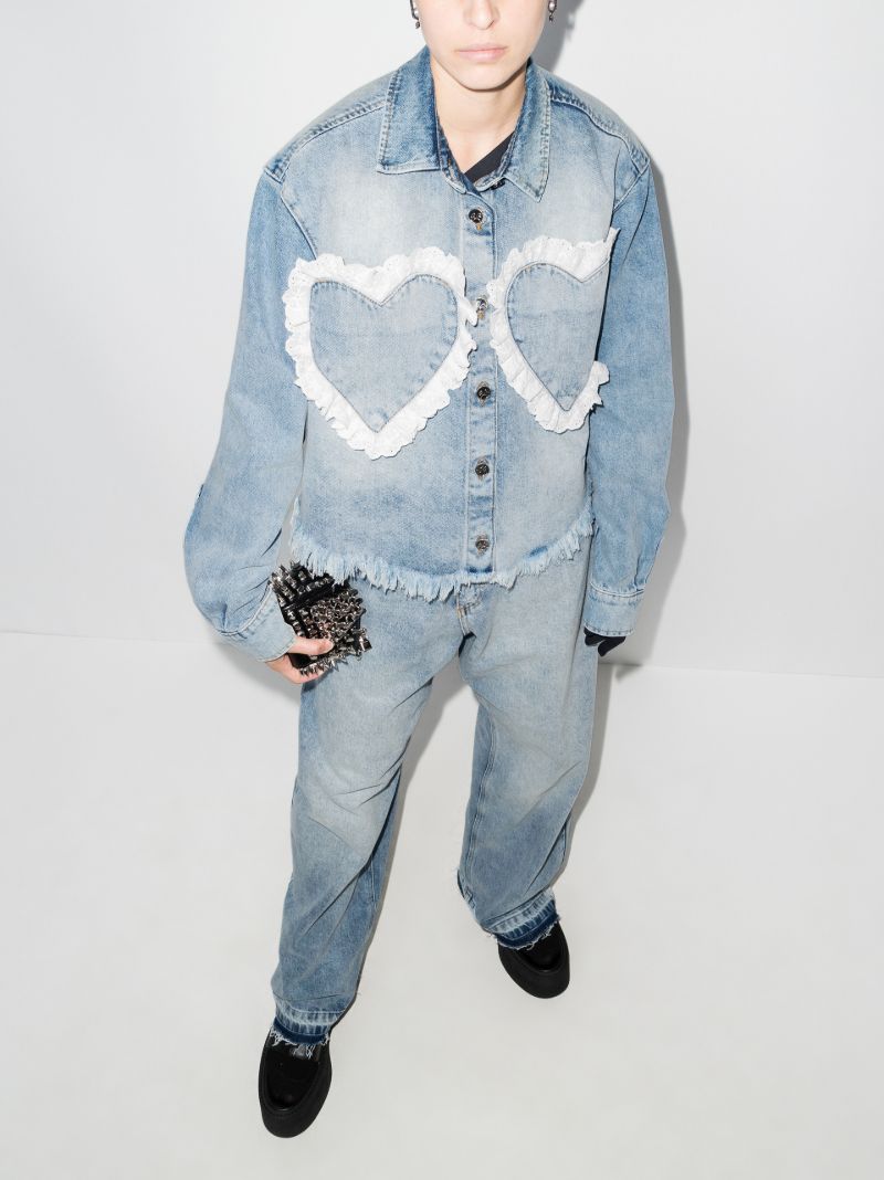Heart Pocket Denim Shirt