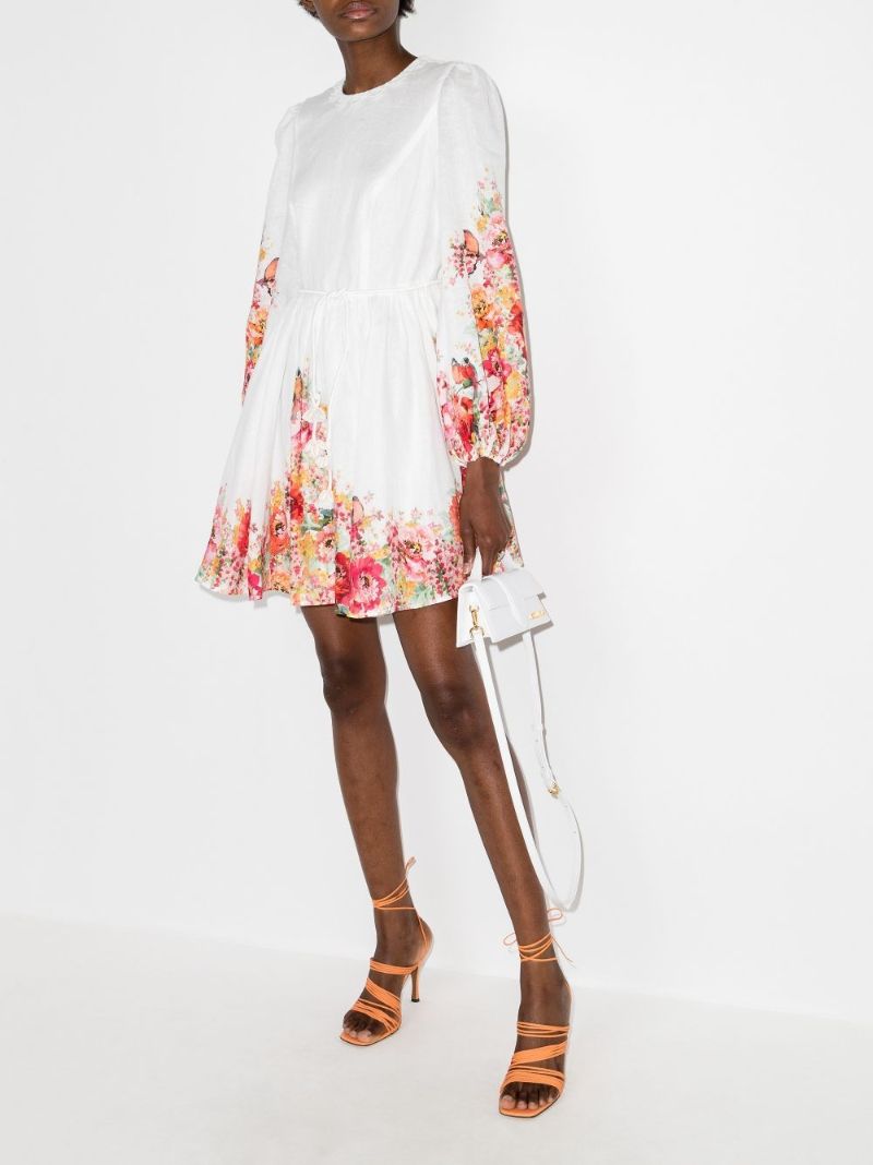 Mae Floral Bell Sleeve Dress