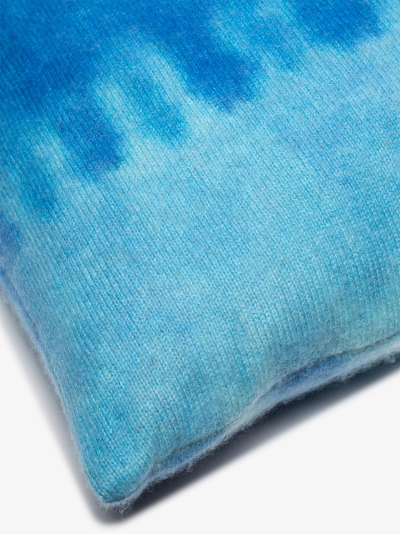 Blue Gradient Heavy Cashmere Cushion