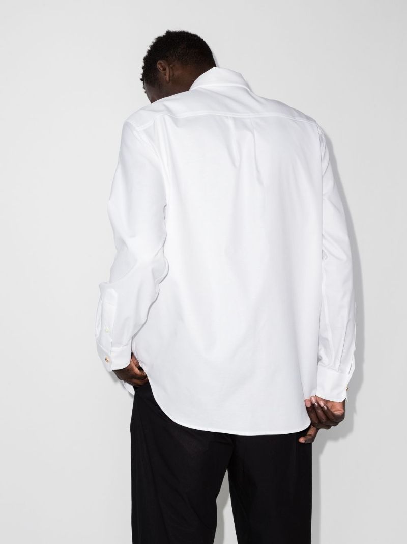 Medusa Buttons Long-sleeve Shirt