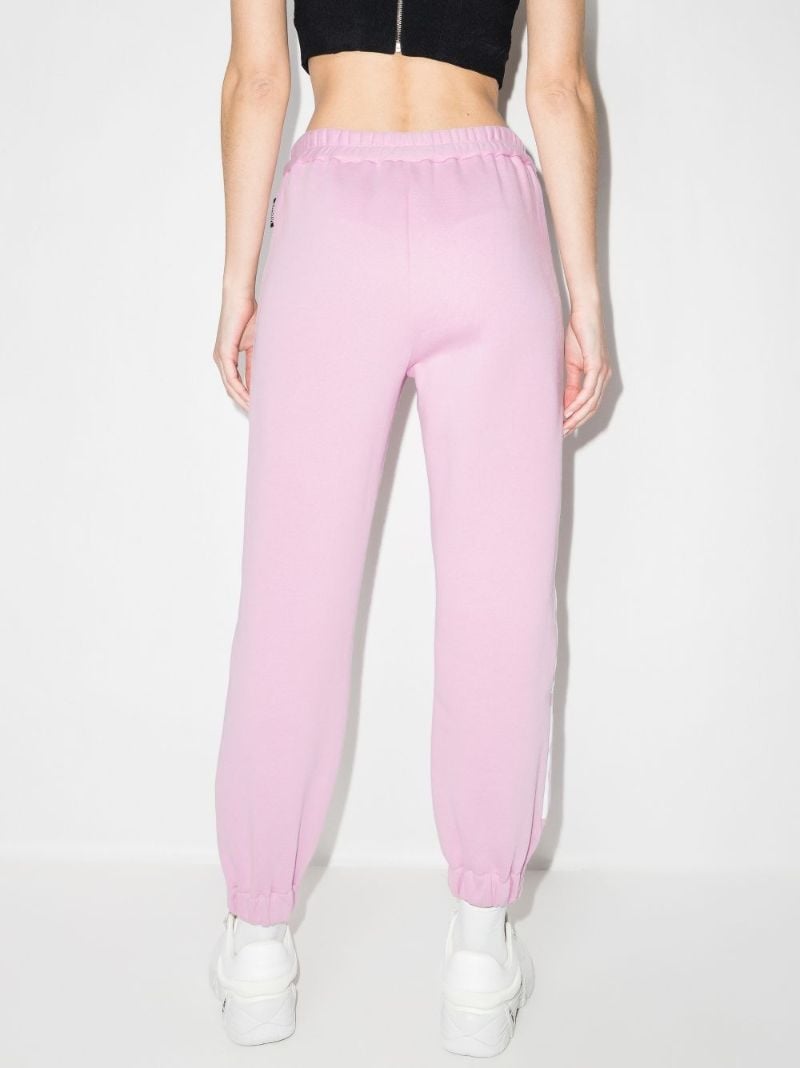Greca Border Cotton Track Pants