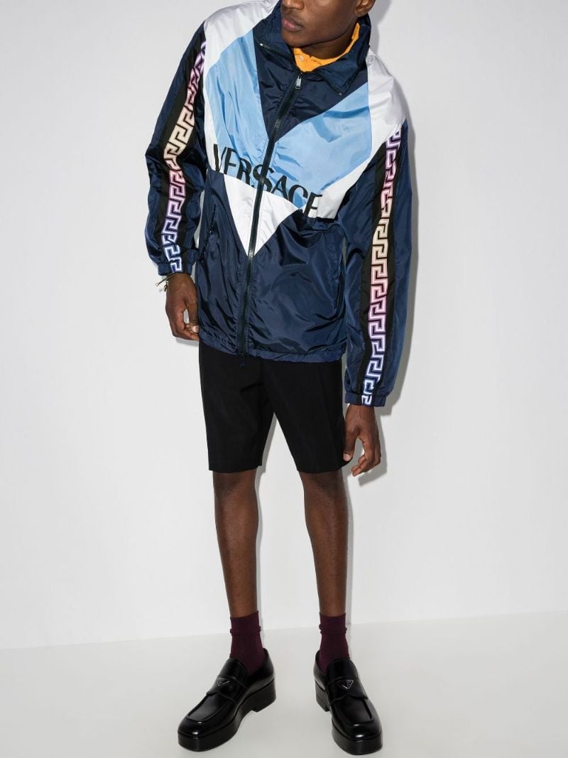 Colour Block Logo Track Jacket