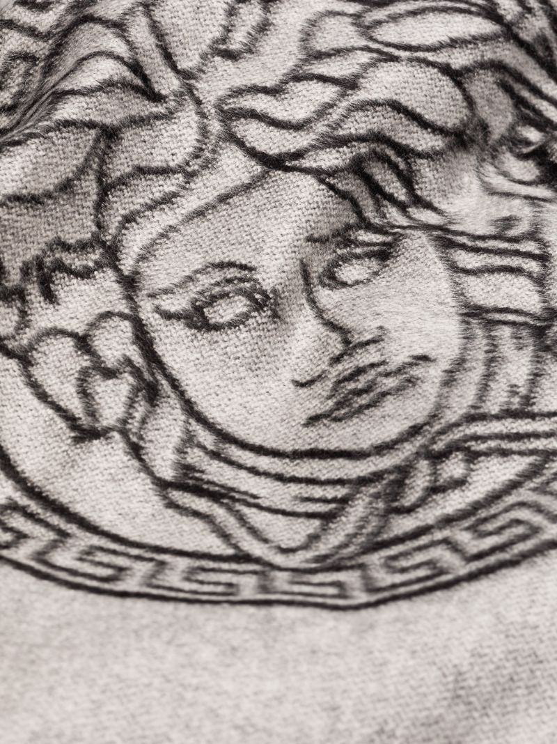 Grey Greca Blanket