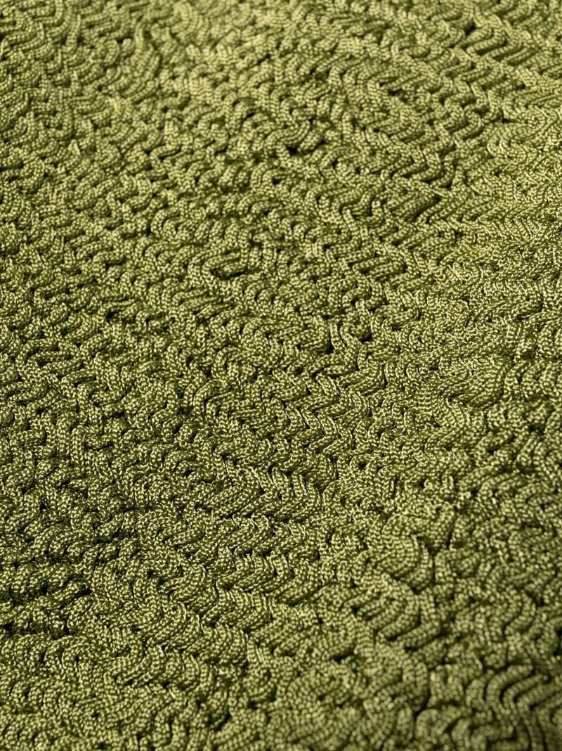 Green Crinkled Swimsuit