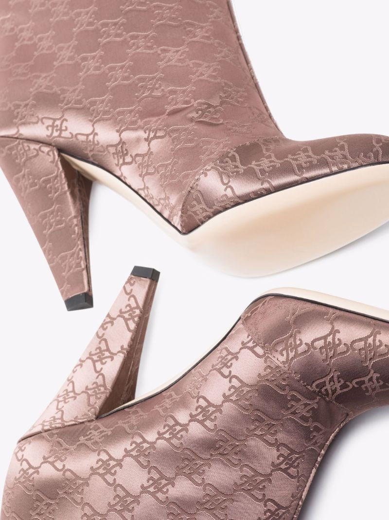 Brown Karligraphy 95 Knee-high Boots