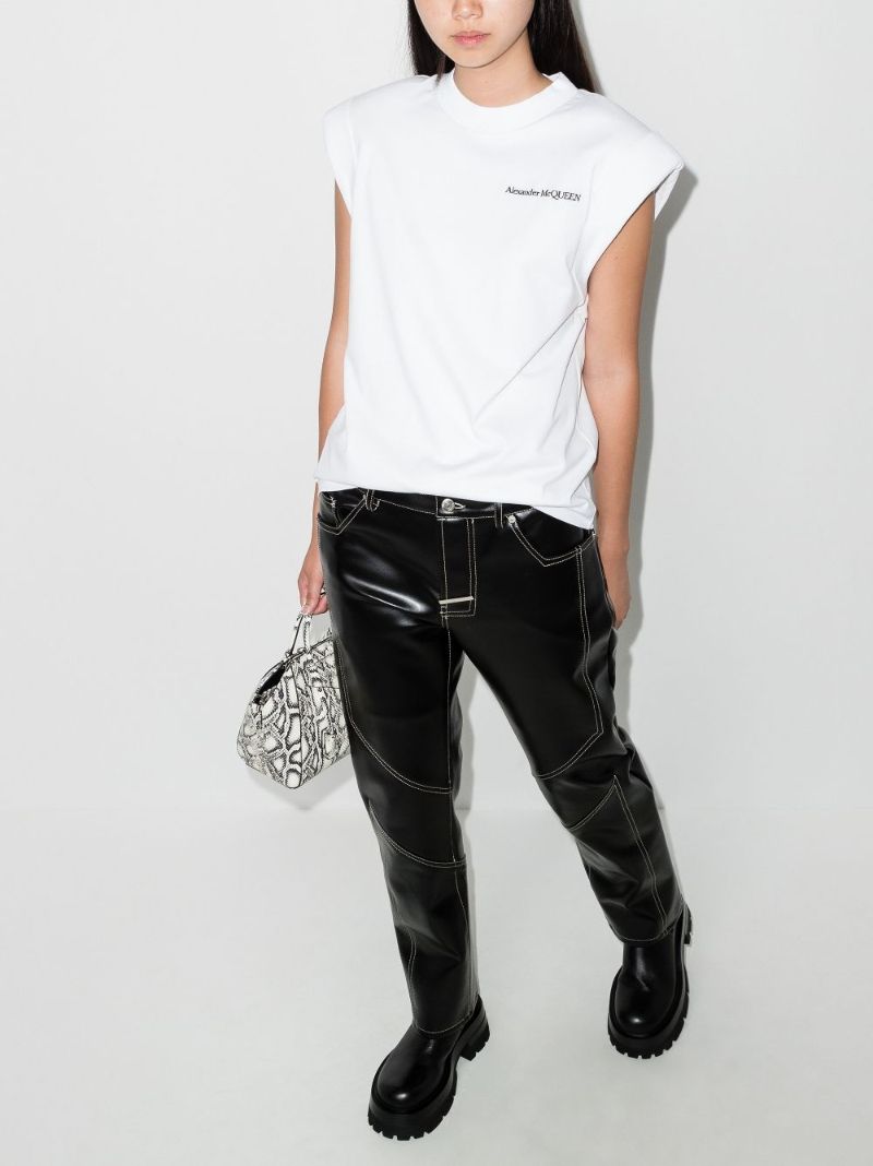 Logo-embroidered Crew-neck T-shirt