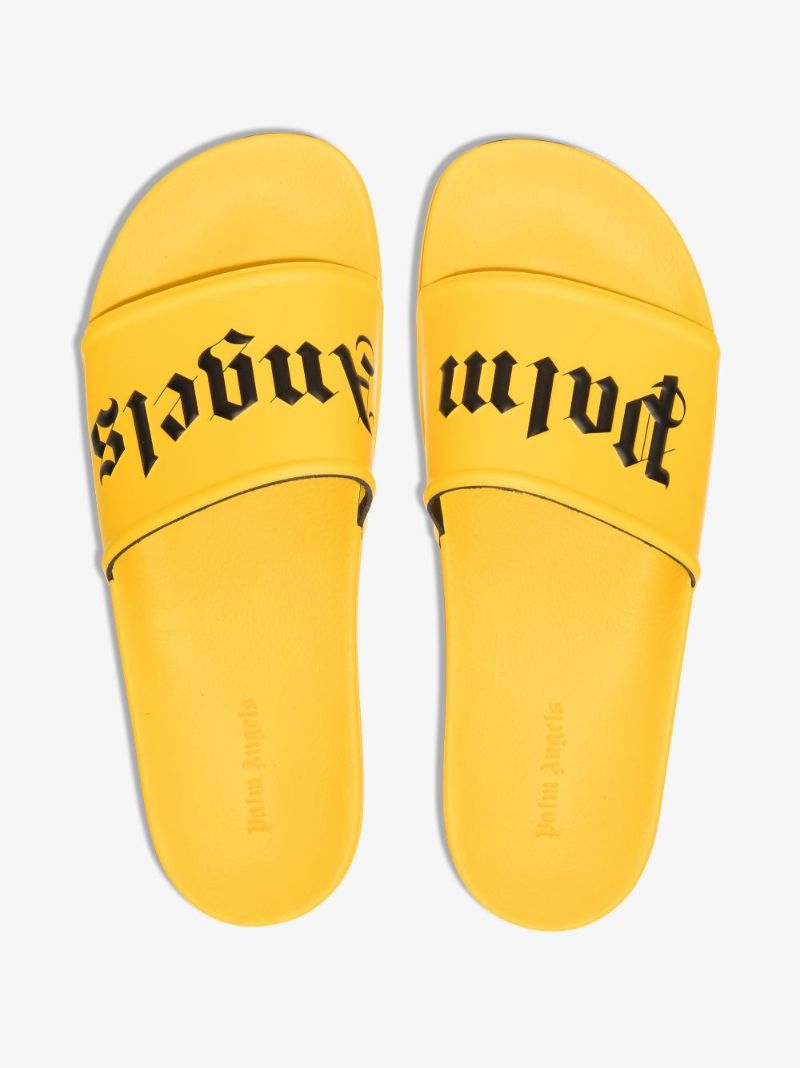 Yellow Logo Pool Sides