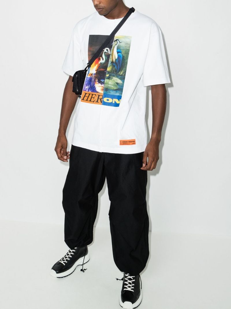 Split Print T-shirt