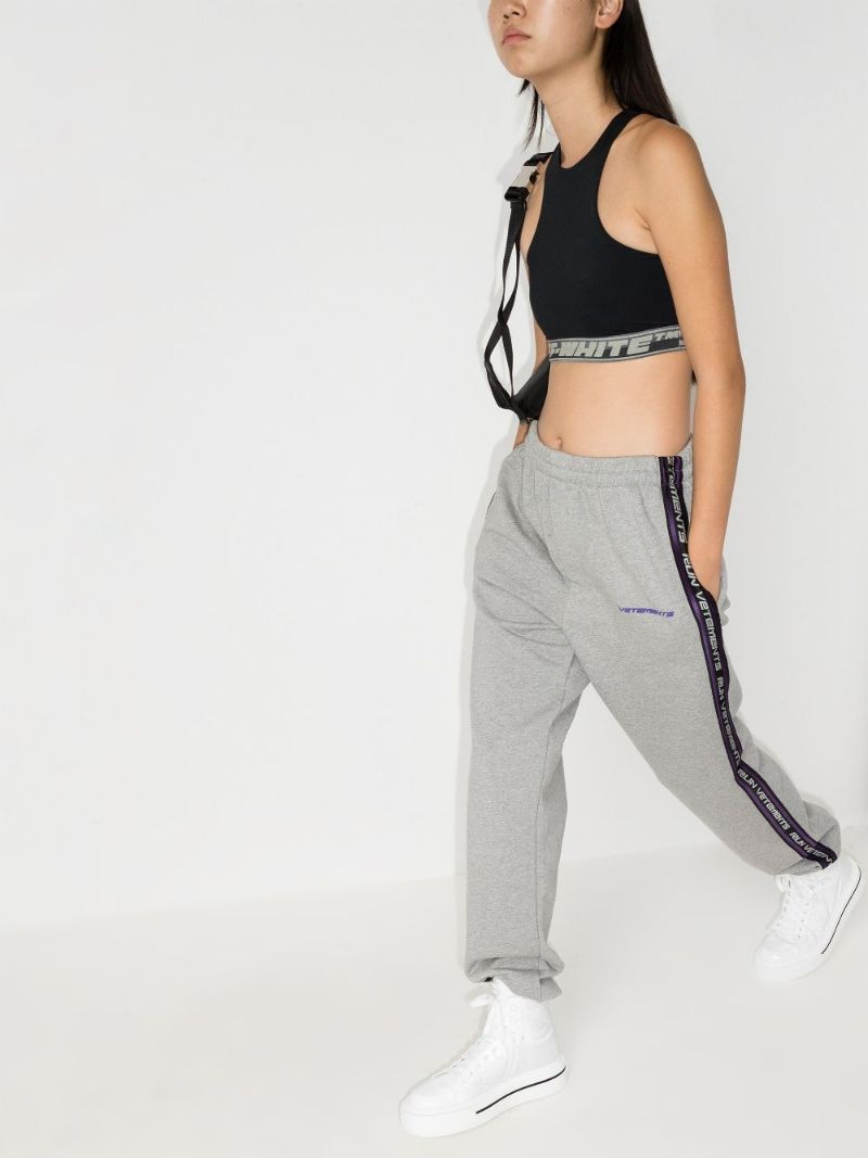 Logo Band Sports Bra