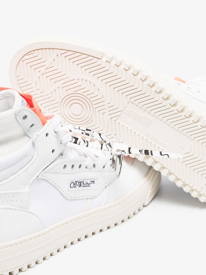 White Off-court 3.0 High Top Sneakers