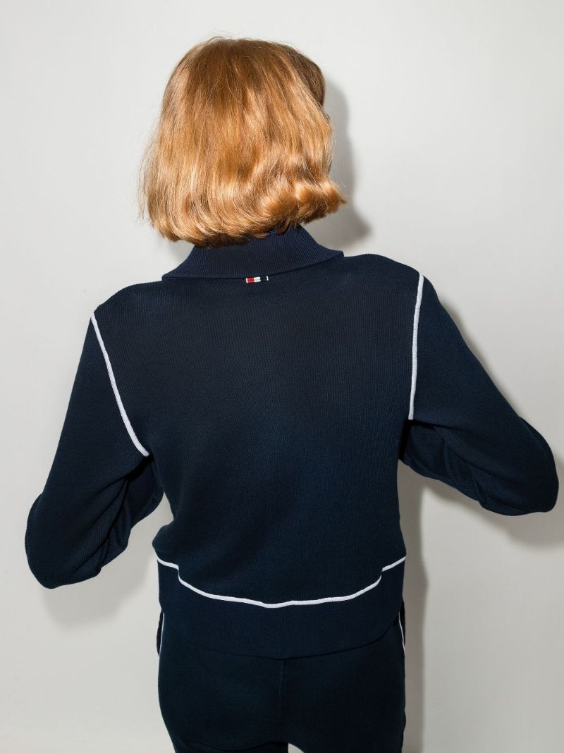 Contrast Stitch Cotton Jacket