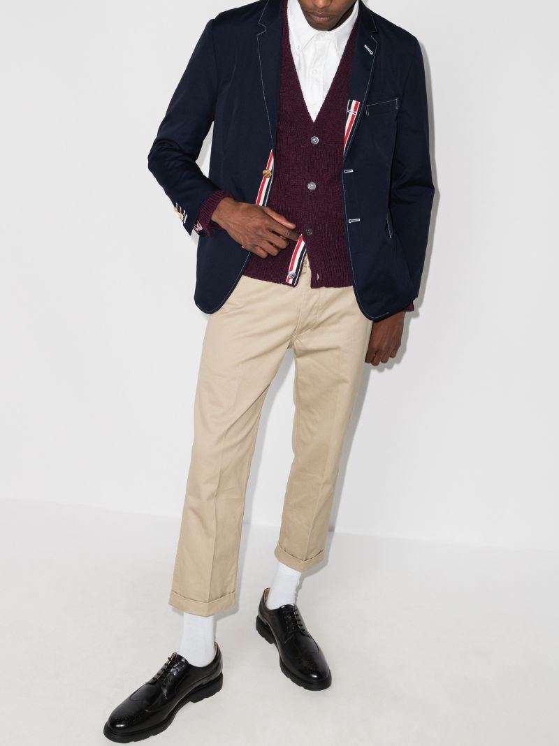 Classic Sport Rwb Single-breasted Blazer