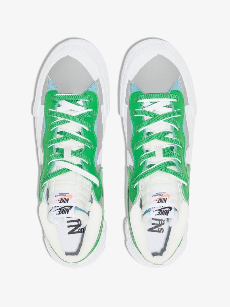X Sacai Blazer Low-top Sneakers