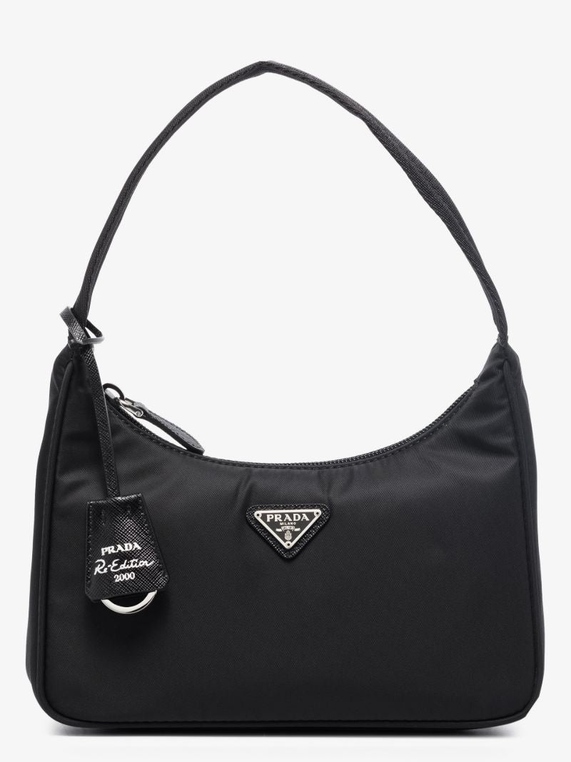 Black Re-edition 2000 Re-nylon Mini Bag