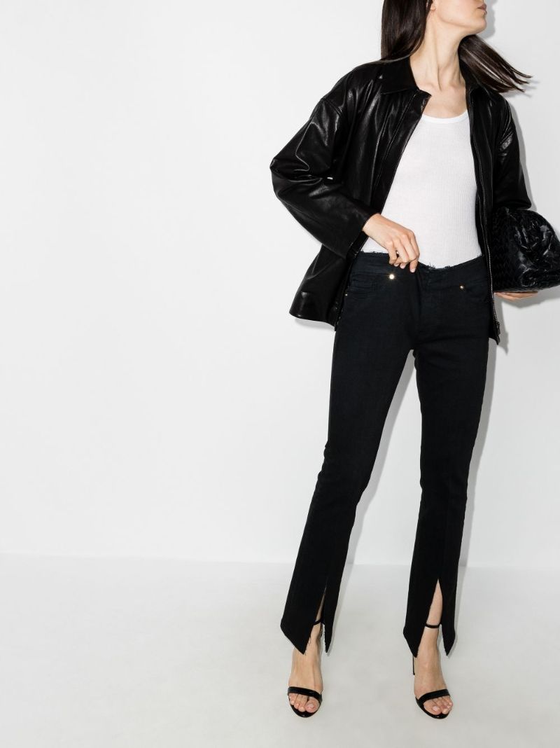 Le Cut Off Flared Jeans
