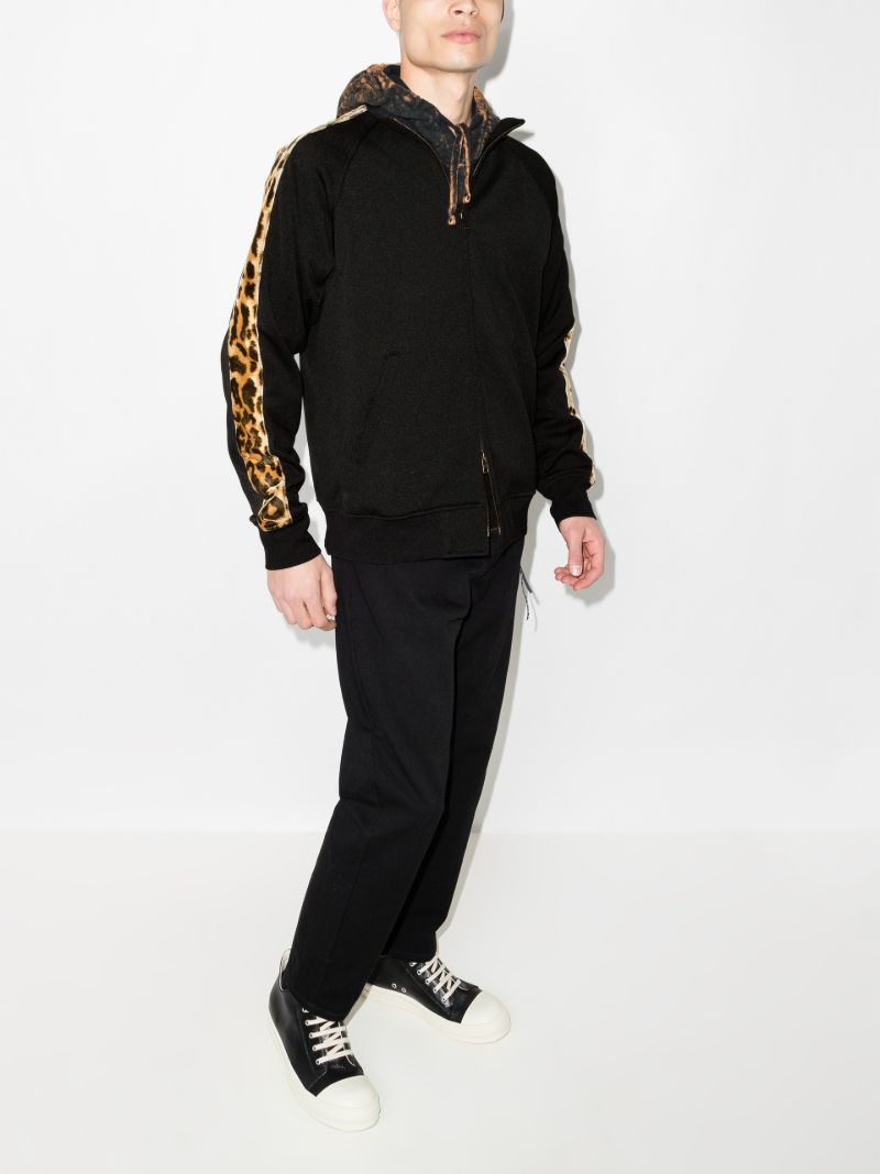 Leopard Tape Track Jacket