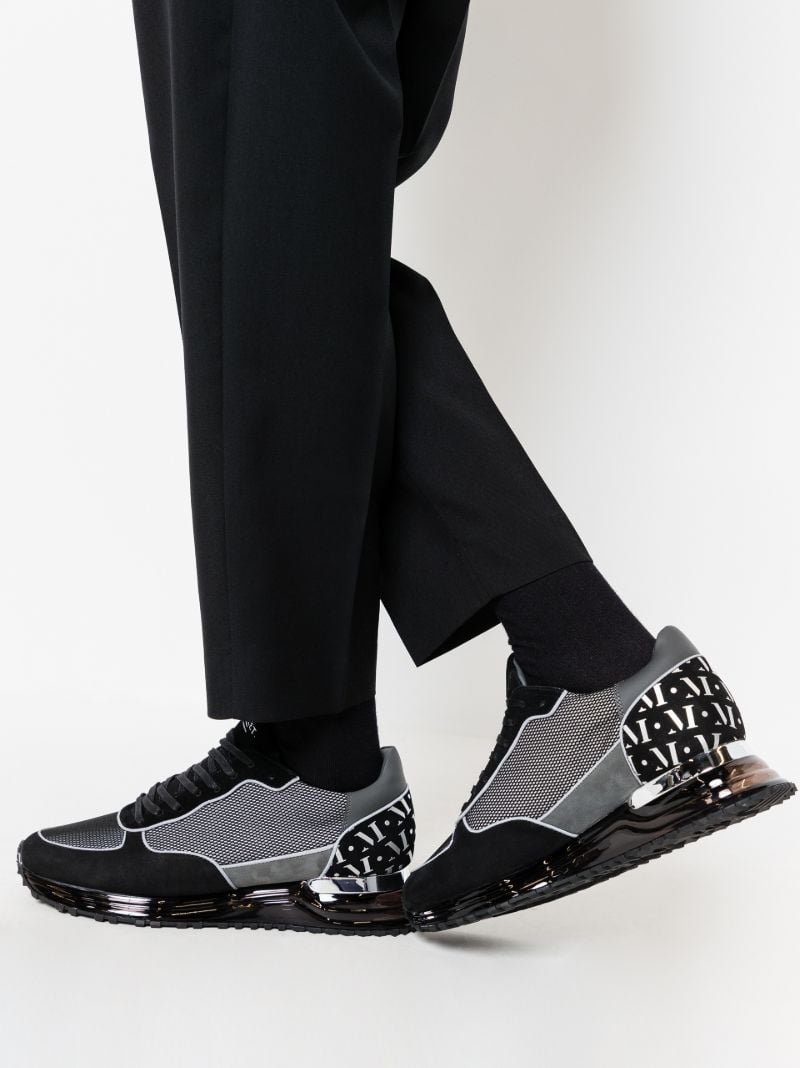 Black Popham Reflect Sneakers