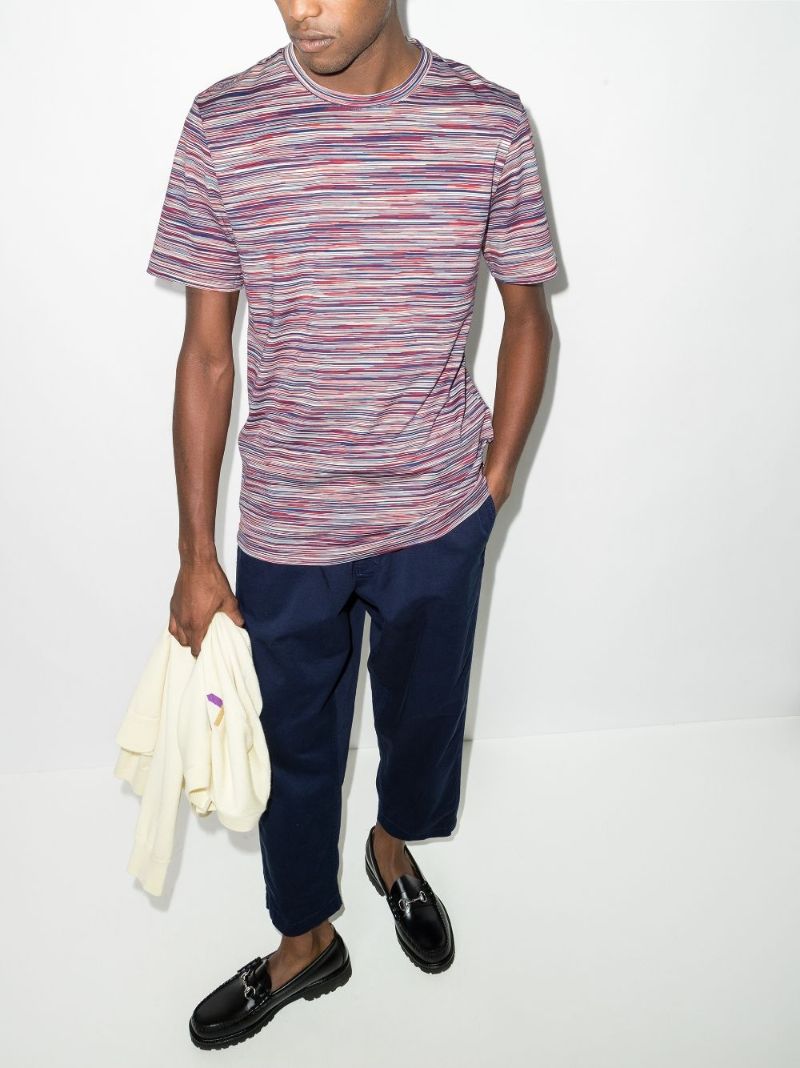 Striped Crew-neck T-shirt
