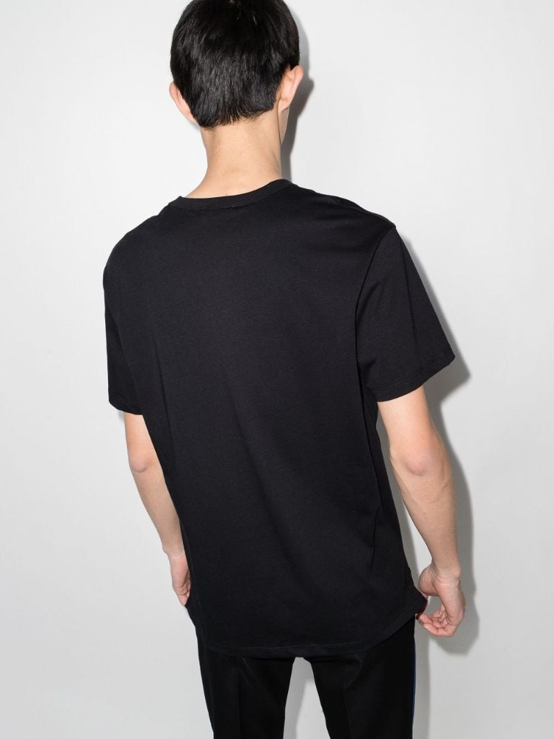 Skull Print Cotton T-shirt