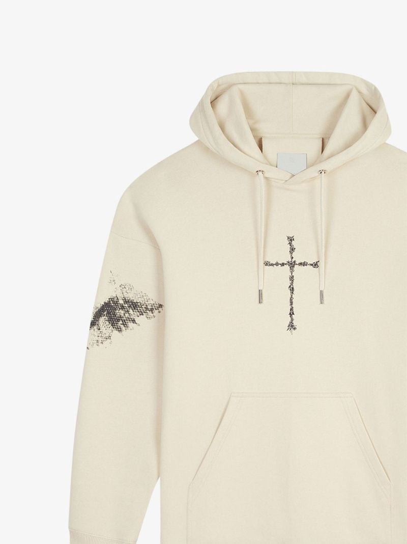 Oversized Printed Hoodie