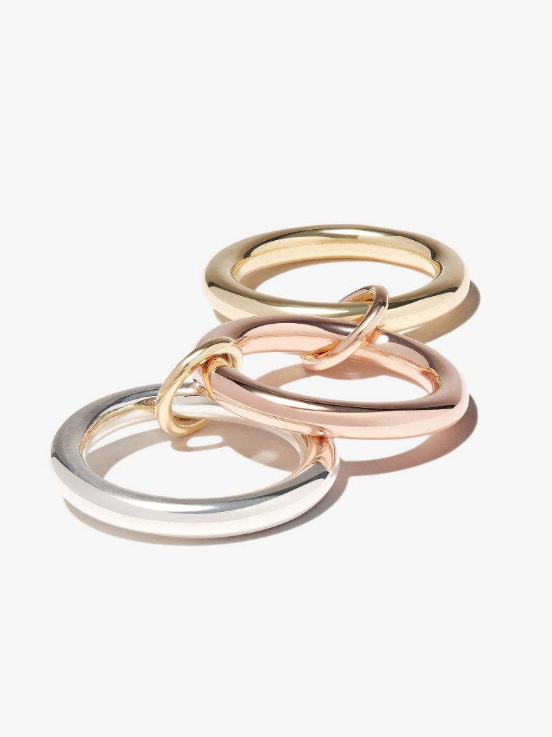 18k Yellow Gold Mercury Ring