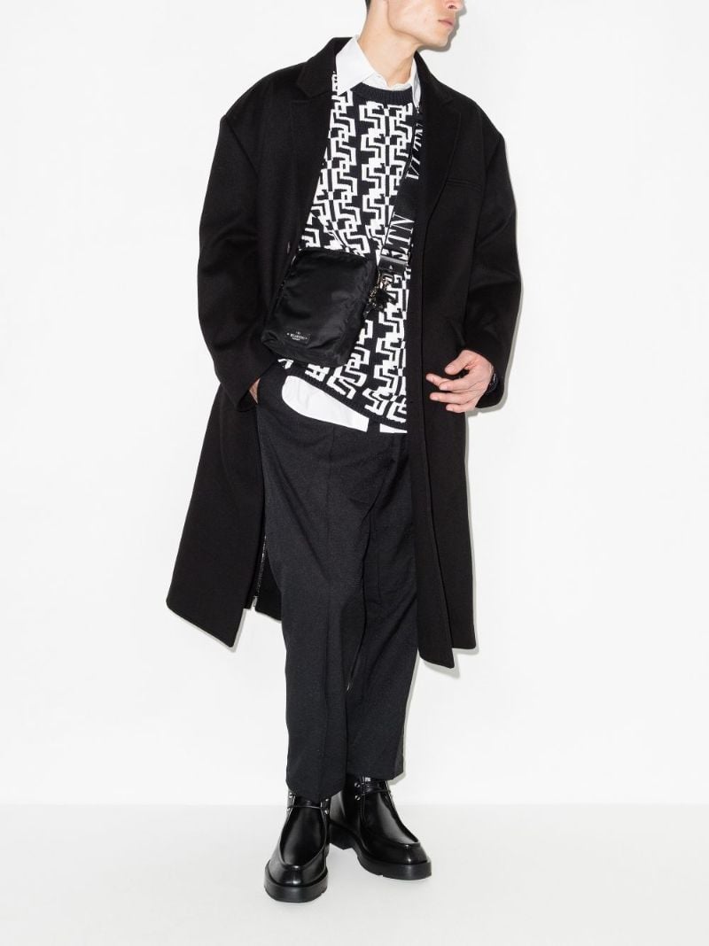Single-breasted Oversized Coat