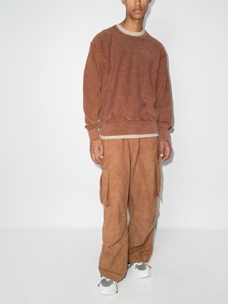 Mineral Wash Cotton Sweatshirt