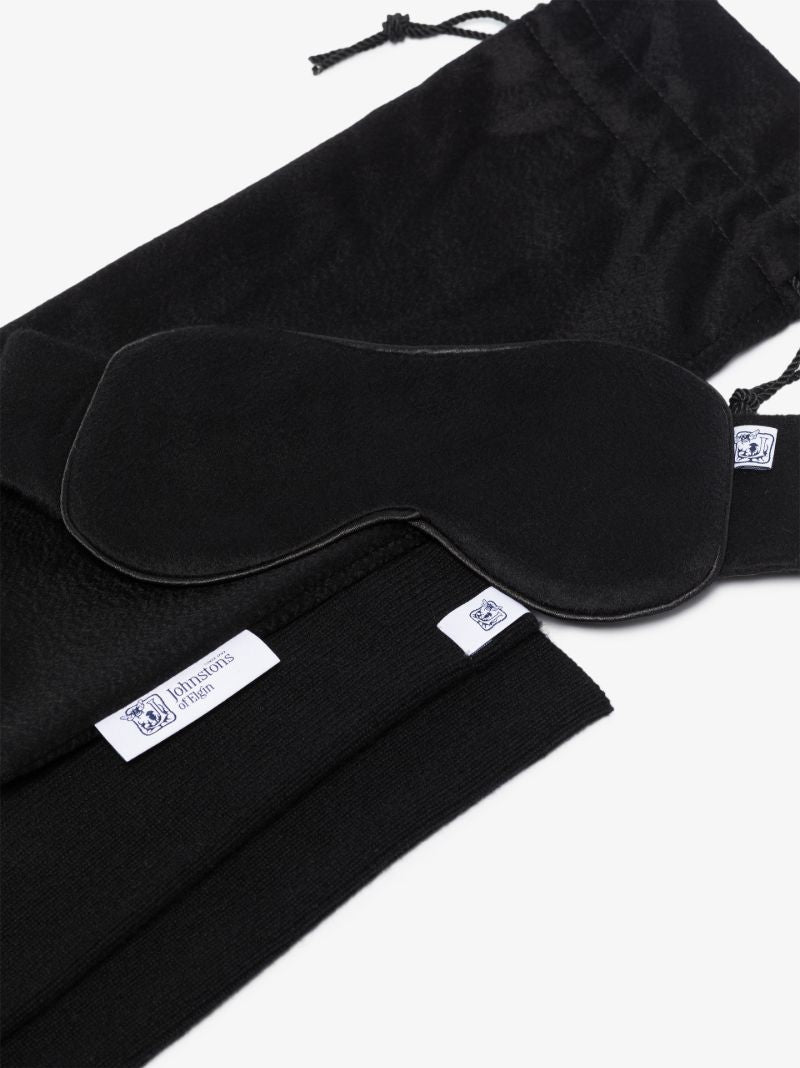 Black Cashmere Travel Set