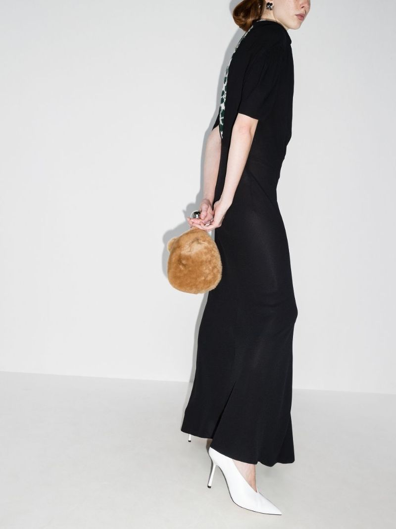 SablÃ_x0083_© Jacquard Panel Midi Dress
