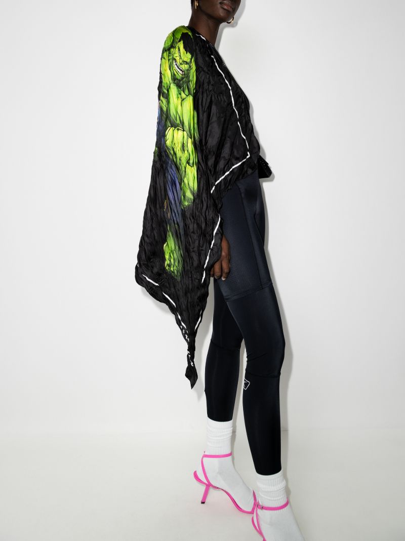 Black Hulk Silk Scarf