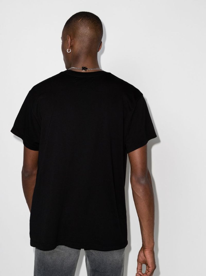 Black Core Logo Cotton T-shirt