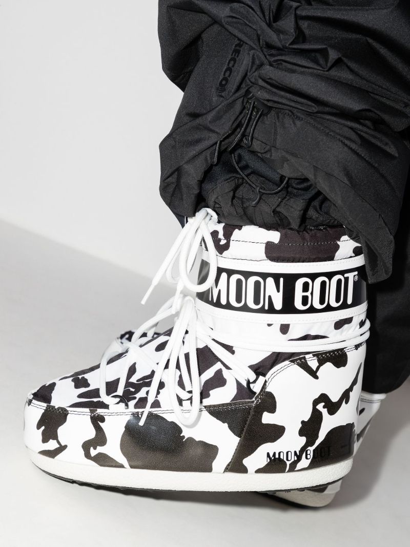 Lab69 Mars Cow-print Snow Boots