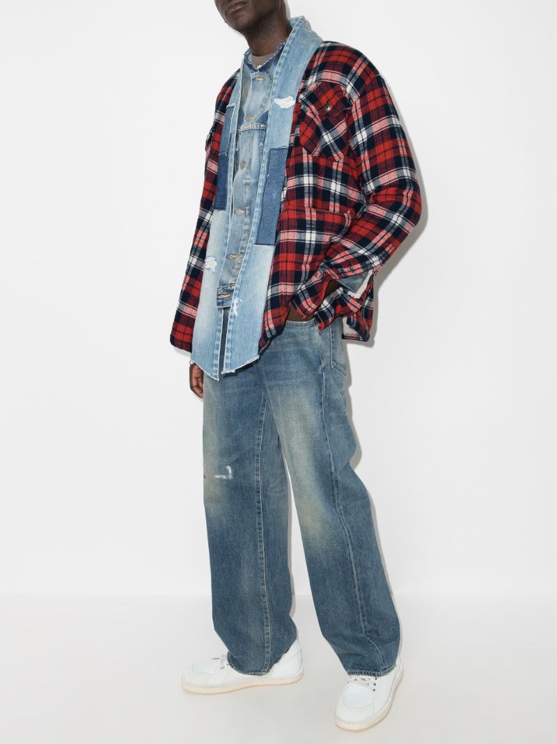 Plaid Cotton Cardigan
