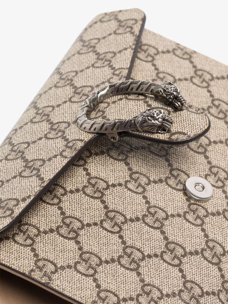 Neutral Dionysus Gg Supreme Clutch Bag