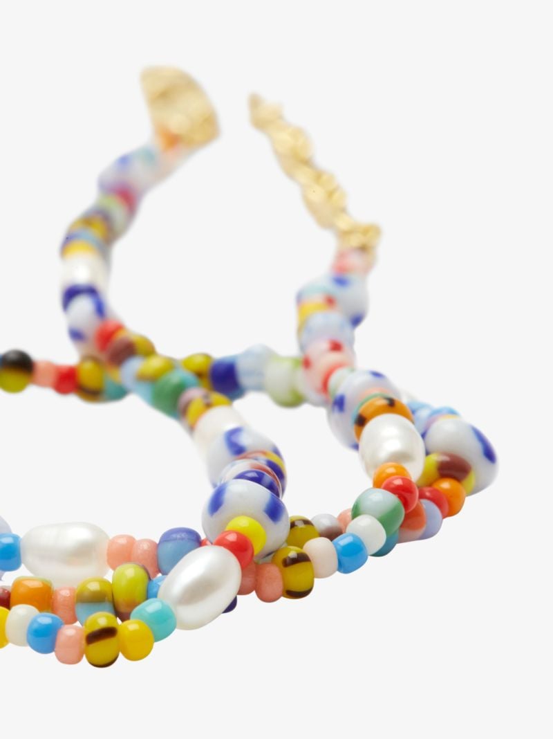 Multicoloured Petit Alaia Beaded Necklace