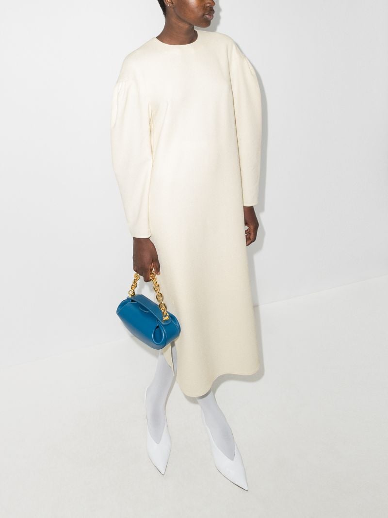 Puff Sleeve Midi Dress