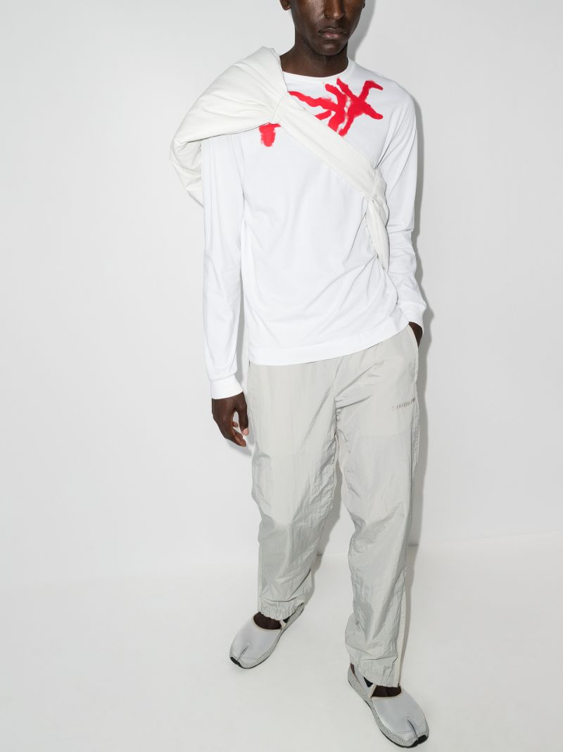 Spray Logo Long Sleeve T-shirt