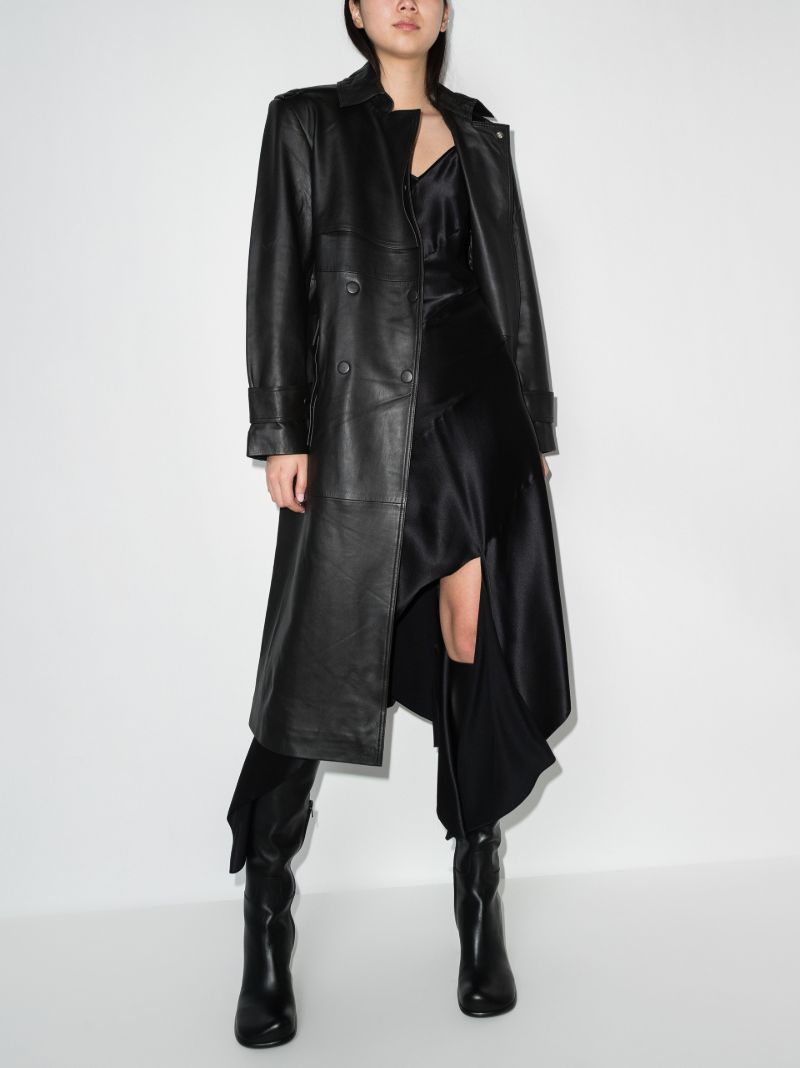 Twisted Silk Slip Dress