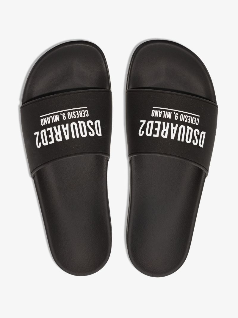 Black Logo Print Slides