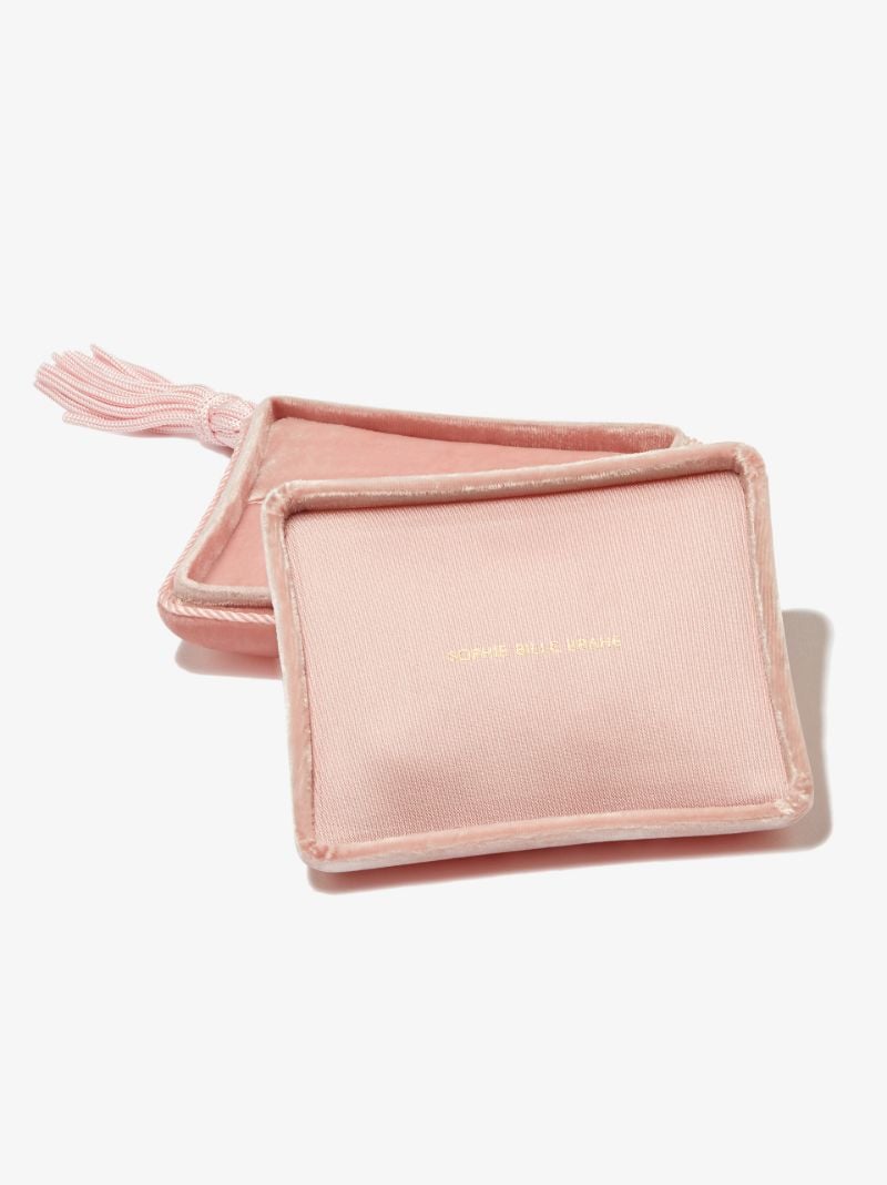 Pink Small Velvet Jewellery Box