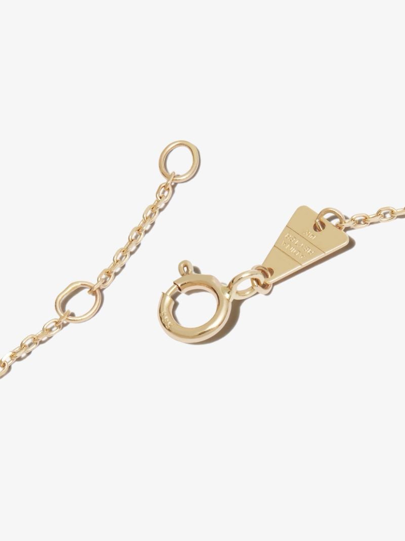 14k Yellow Gold Horseshoe Turquoise and Diamond Bracelet