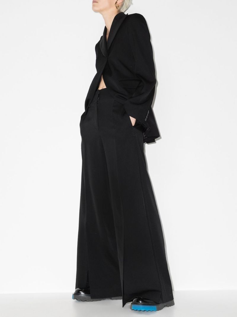 High Waist Wide Leg Trousers