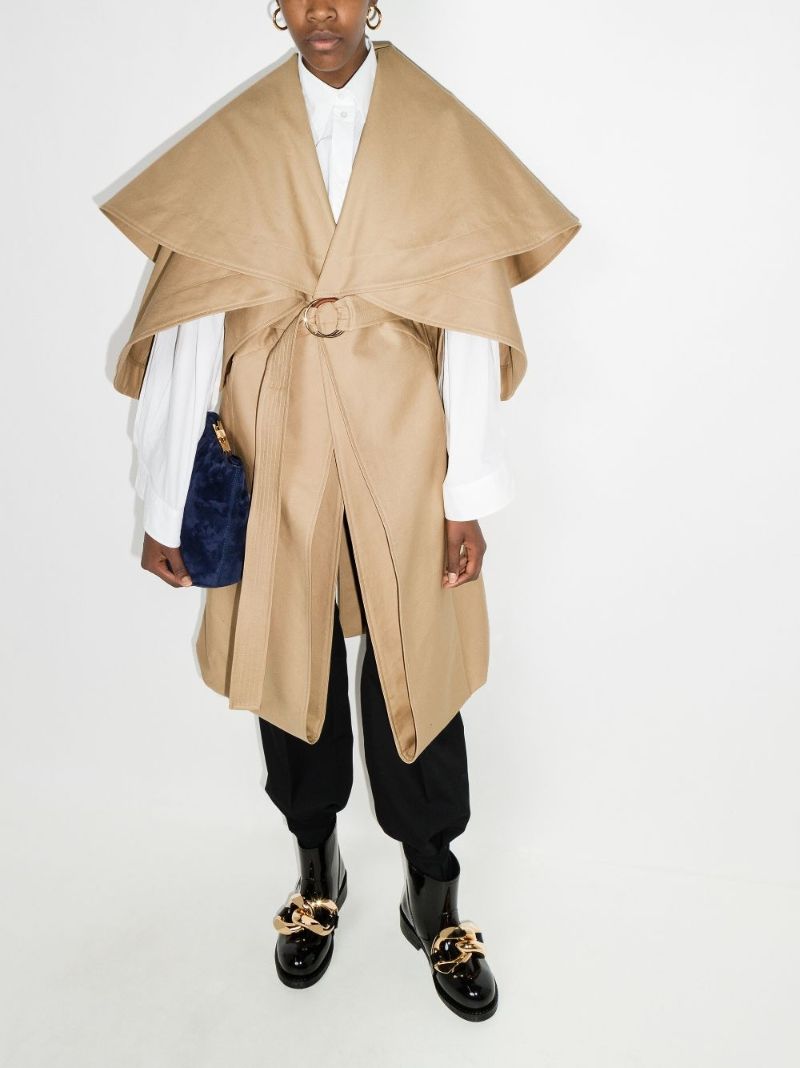 Belted Layered Coat