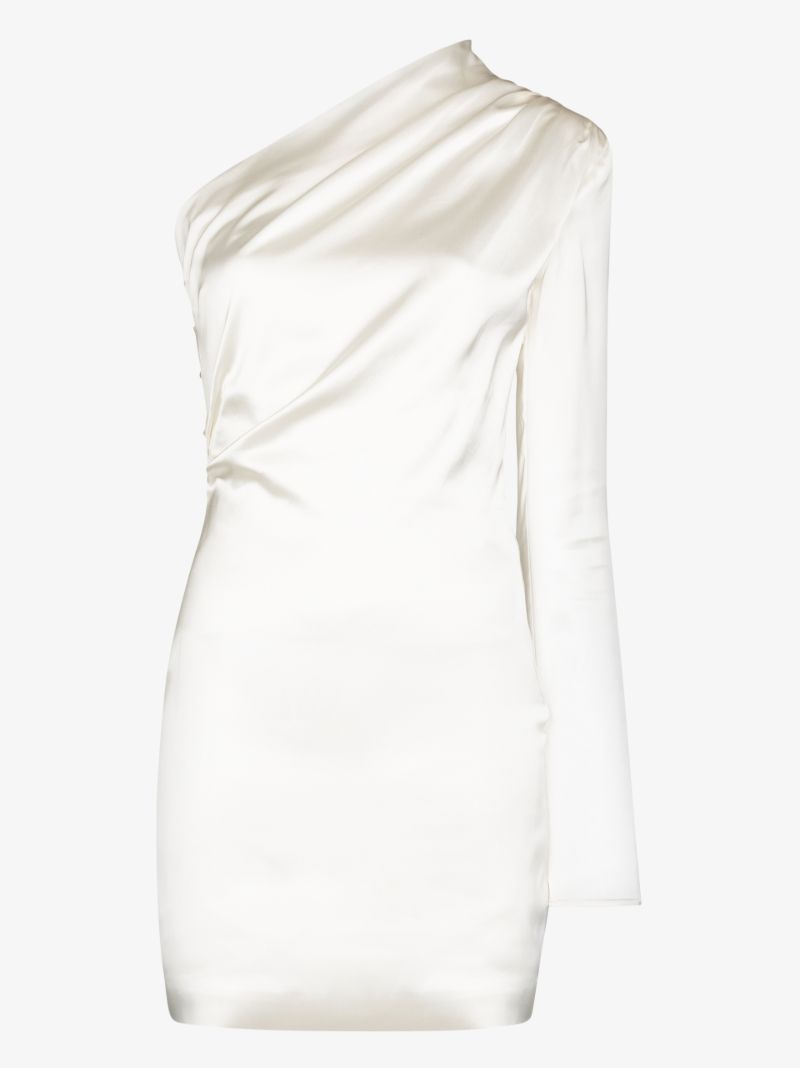 Charras Asymmetric Mini Dress